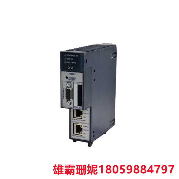 GE    IC695ETM001-DG    以太网接口模块      允许 PLC 与以太网网络进行连接和数据交换 