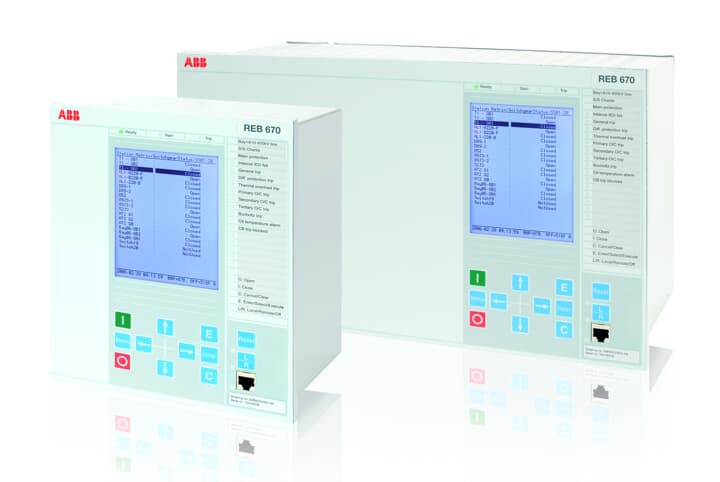 ABB REB670 为您的设备和人员提供先进的保护 