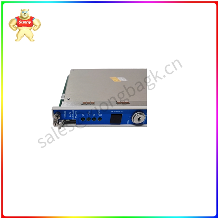 3500/20 125744-02 框架接口模块 用于配置机架和检索机器数据的专有协议 