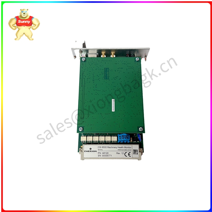 EMERSON A6120 输入输出模块 数字信号线的屏蔽层应并联 