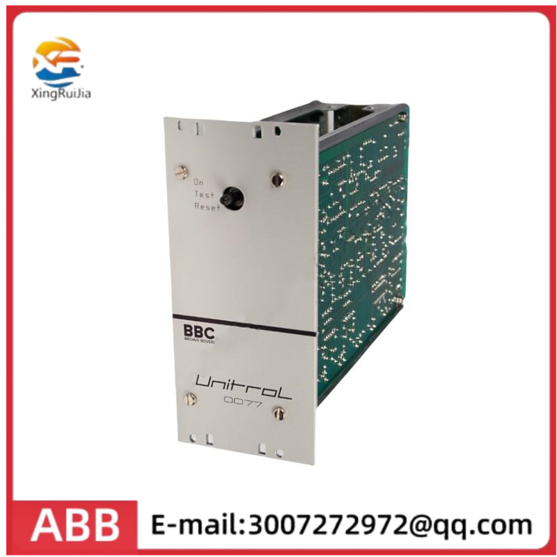 ABB UNITROL UN 0077 a-P V.1总结和监控模块(HEIR 318418 R1,HEIR318418R0001)有货