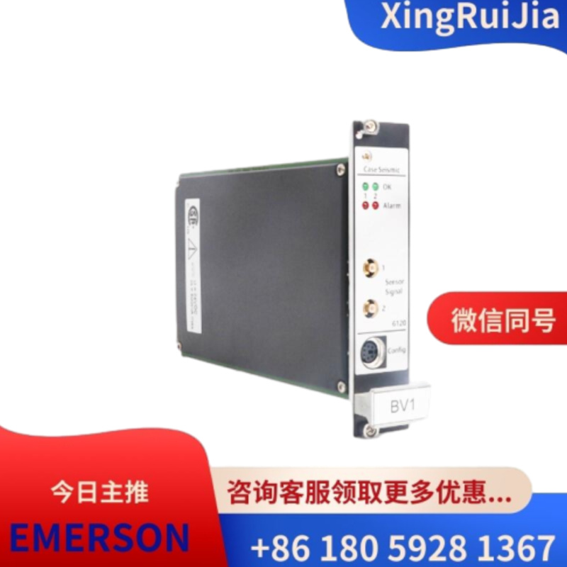 EMERSON 9199-0002 A6120 振动监测模块 