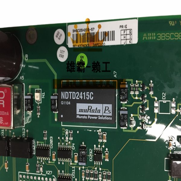 3ASC25H203 ABB高性能模拟输出模块