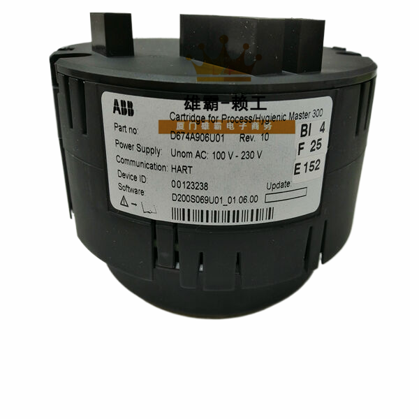 ABB D674A906U01自动电压调节器励磁控制器 