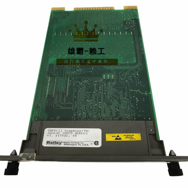 IMFEC12 ABB高性能的控制器模拟量输入输出模块 
