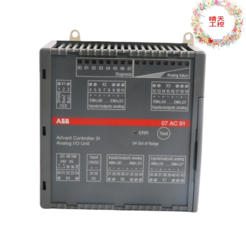 ABB PFSA103D 3BSE002492R0001 张力控制器 