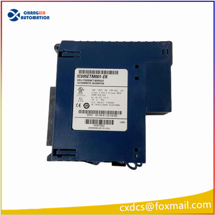 GE IC695ETM001-HW 双网口以太网通信模块（RX3i 系列） 