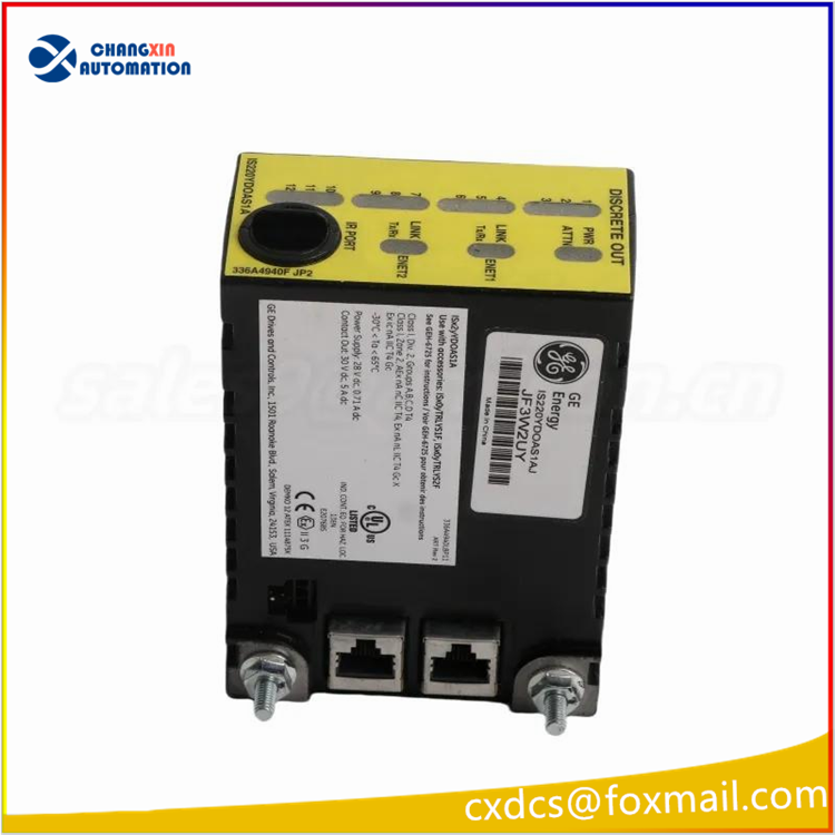 GE IS220YDOAS1AJ Mark VIe / Mark VIeS Speedtronic 燃气 / 汽轮机专用控制系统 