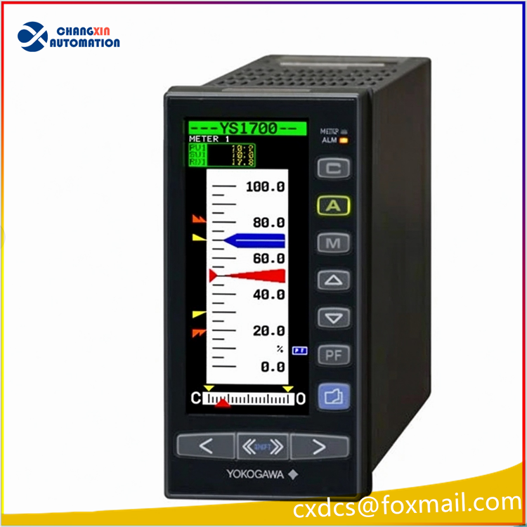 Yokogawa YS1700-100/A06/A34/A31 属于 YS1000 系列可编程单回路指示调节器